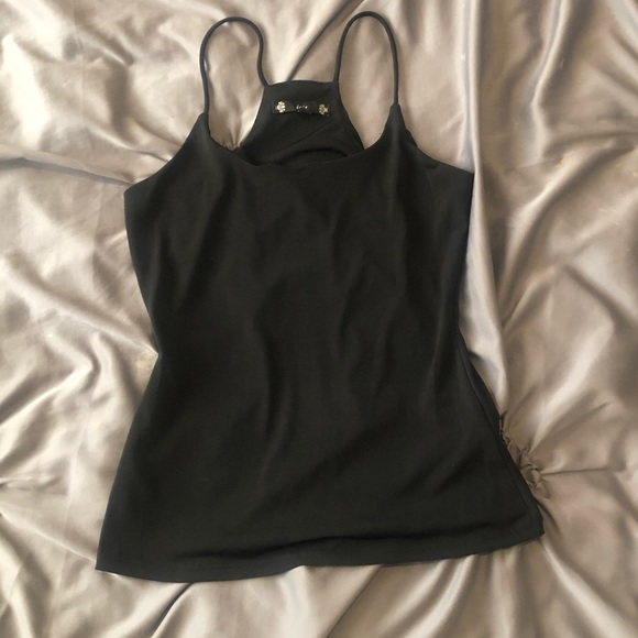 Black Racer Back Cami - Picture 1 of 3